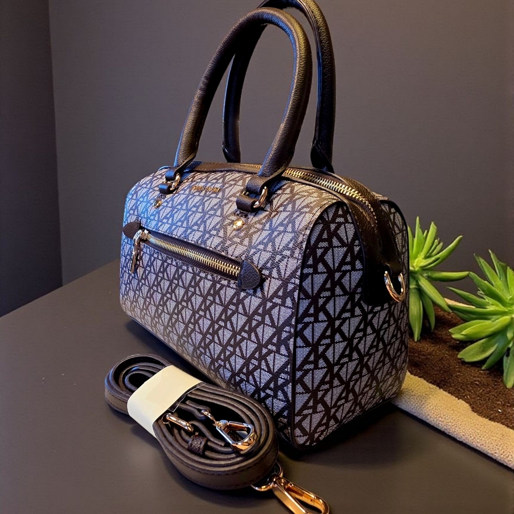 PRICE DROP!! Anne Klein Barrel Logo Satchel NWT